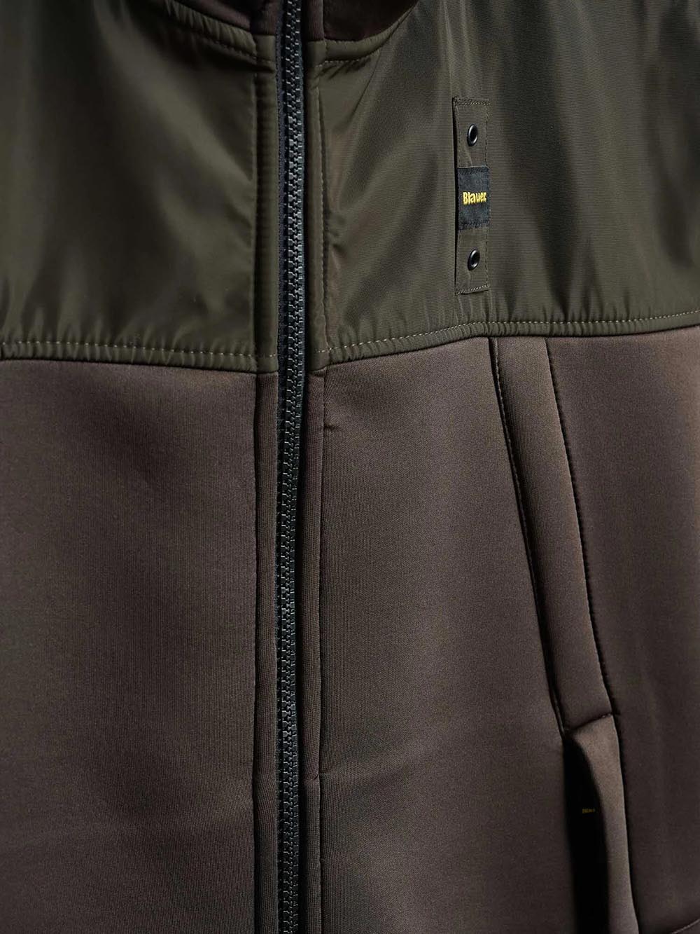 WILBERT Blauer Felpa Uomo 26wbluf02398 007707 Marrone scuro