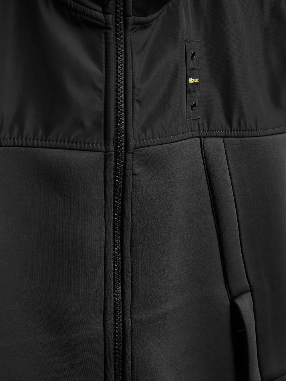 WILBERT Blauer Felpa Uomo 26wbluf02398 007707 Nero