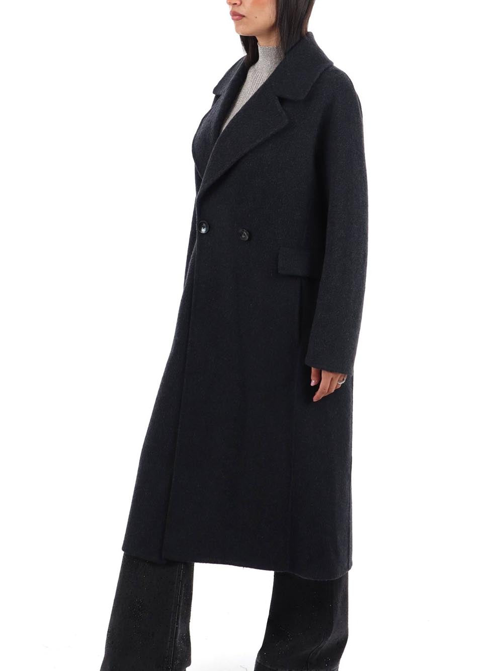 CHORAL Cappotto Donna Sli5cp025143d Grigio scuro