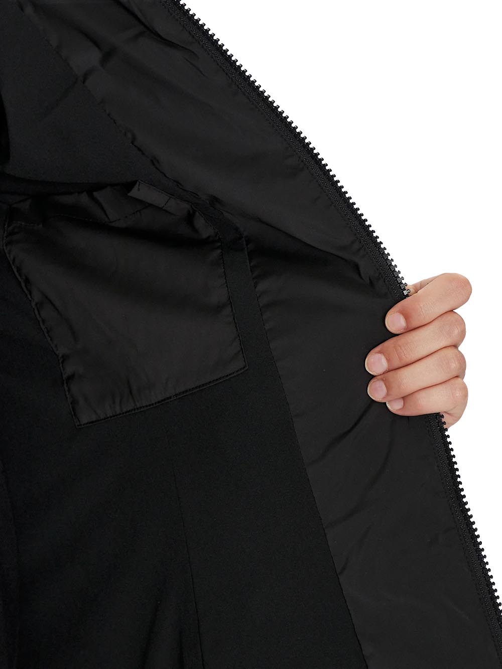 NEW ALETA LONG PUFFER JACKET Guess Giubbino Donna V4yl05 Wf3x0 Nero