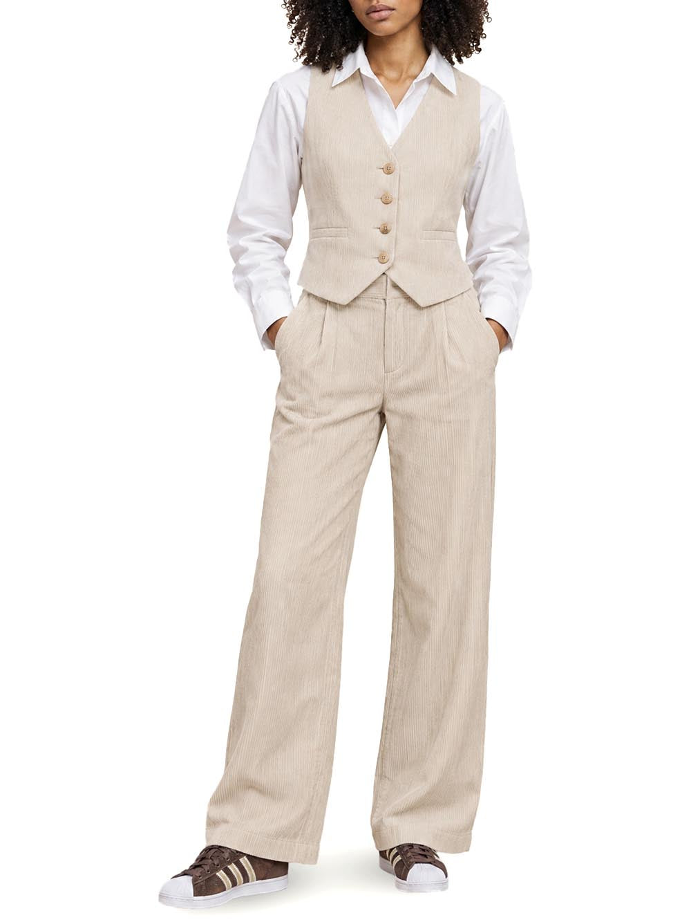 I AM Pantalone Donna Sli6pt026232d Burro
