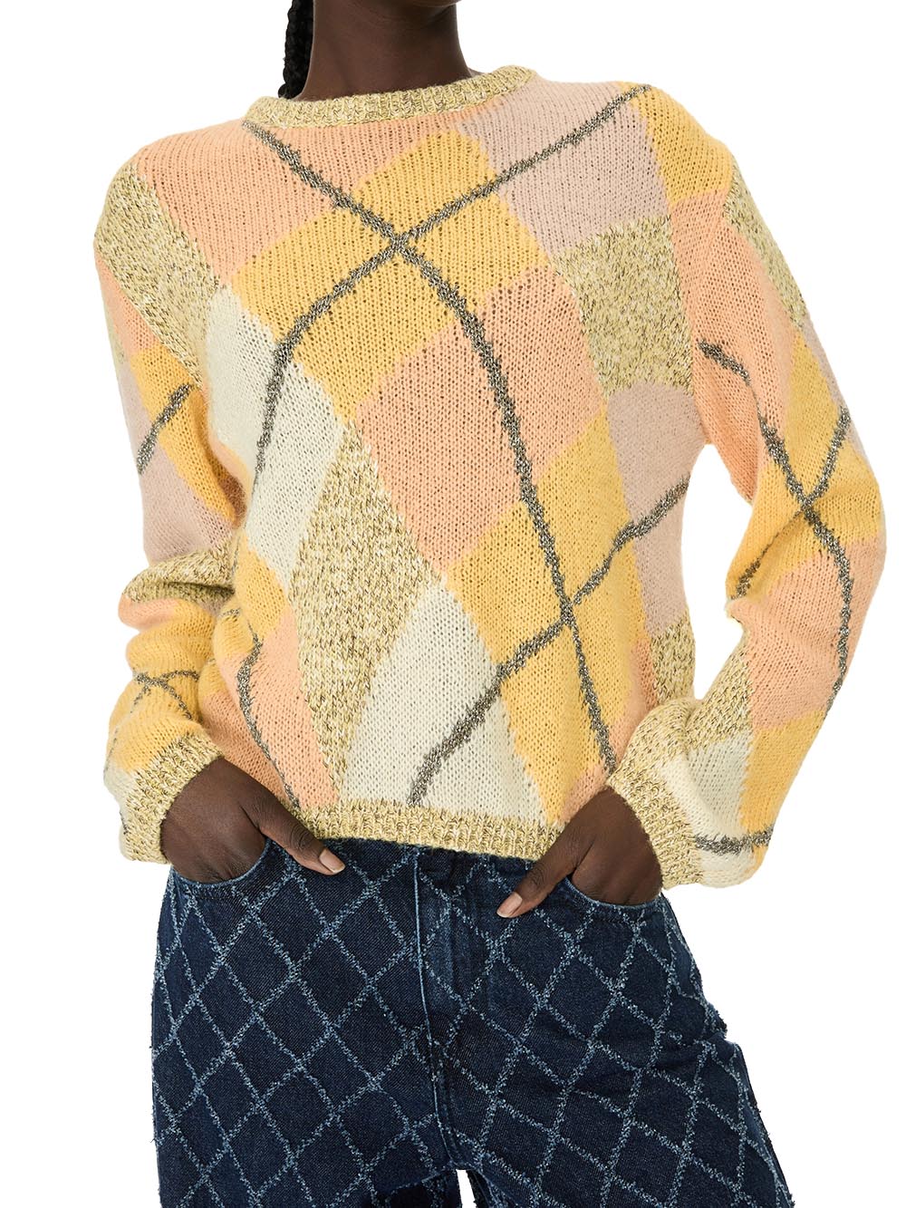 IBLALBATA I blues Maglia Donna 2627366282 Giallo