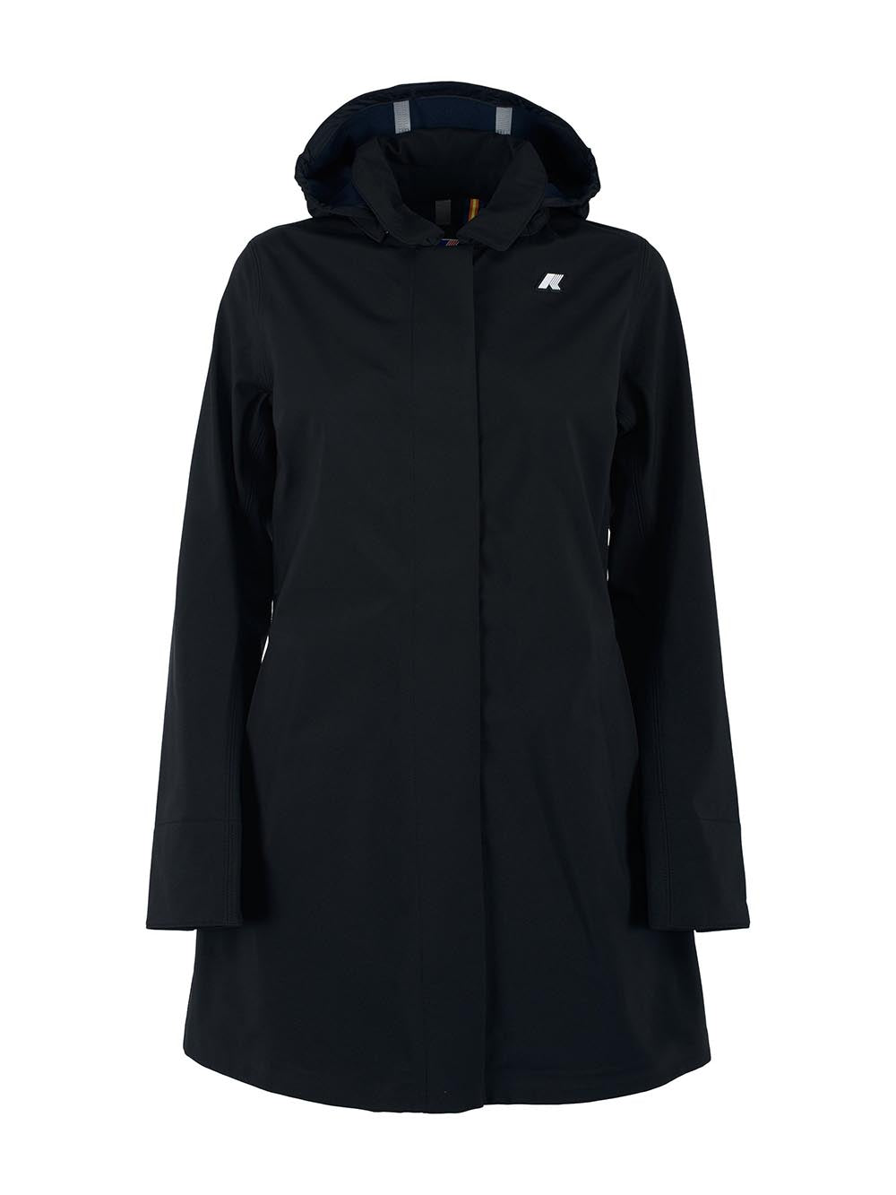 MATHY BONDED K-Way Giubbino Donna K2148bw Nero/blu