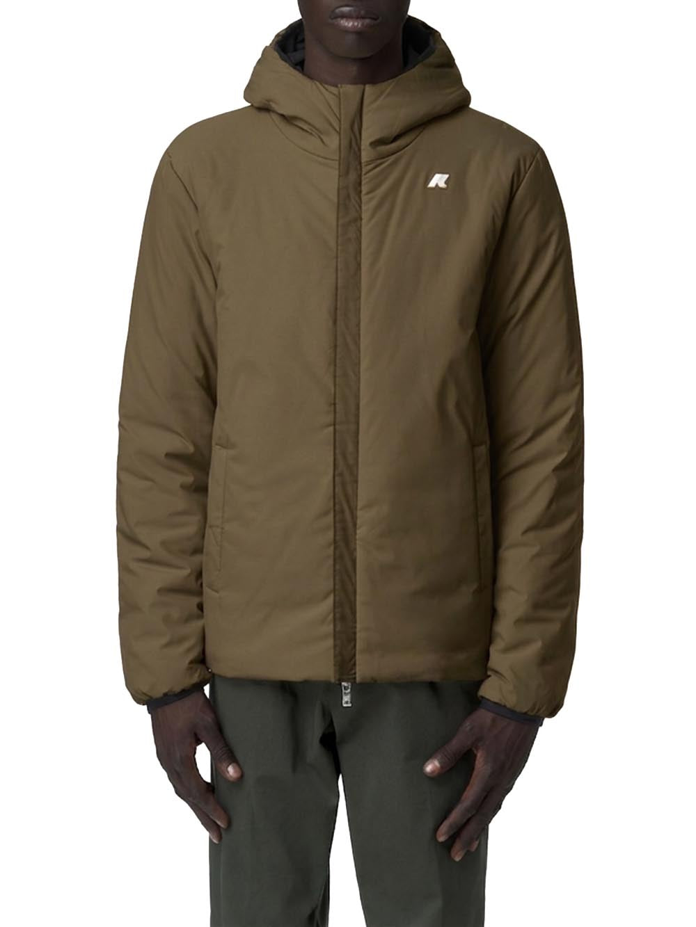 JACK ST WARM DOUBLE K-Way Giubbino Uomo K6128vw Nero/verde