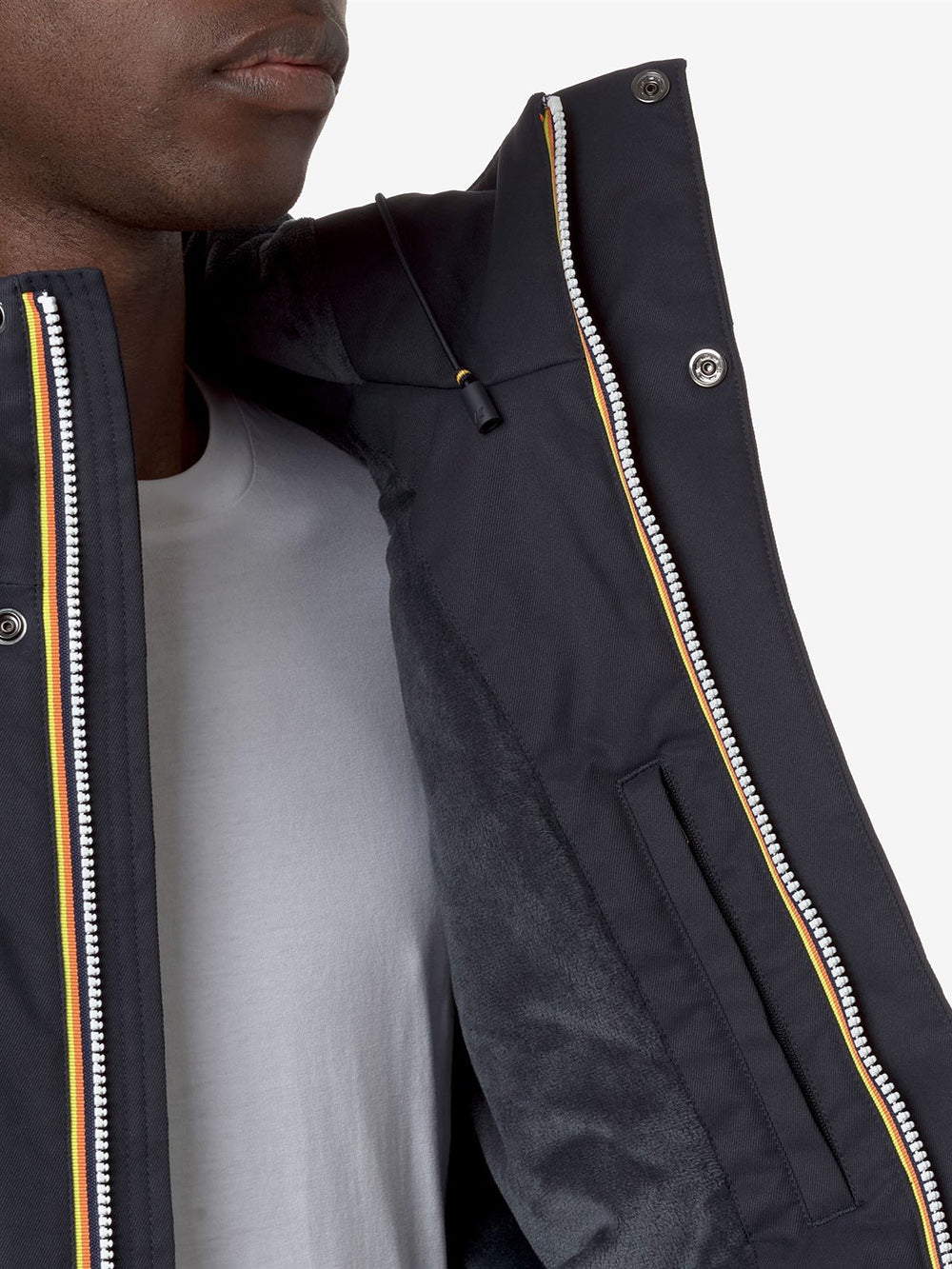 JACKO TWILL MARMOTTA K-Way Giubbino Uomo K8133dw Blu