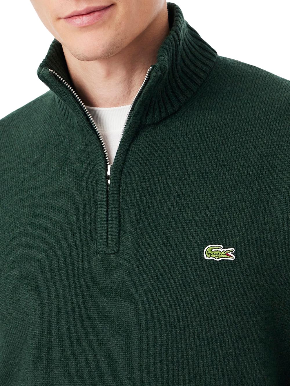 Lacoste Pullover Uomo Ah3052 Verde
