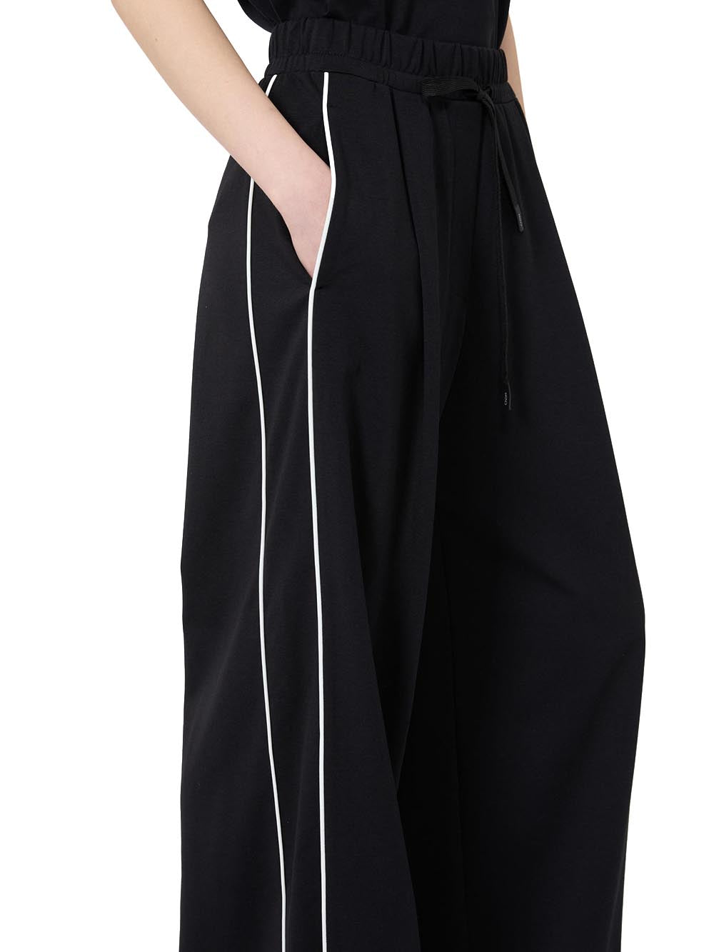 WKDGODEZIA Max Mara Weekend Pantalone Donna 2625786021 Nero