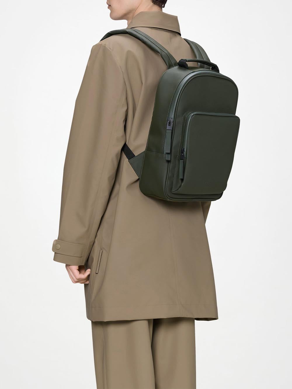 book daypack w3 Rains Zaino Unisex 13260 Verde