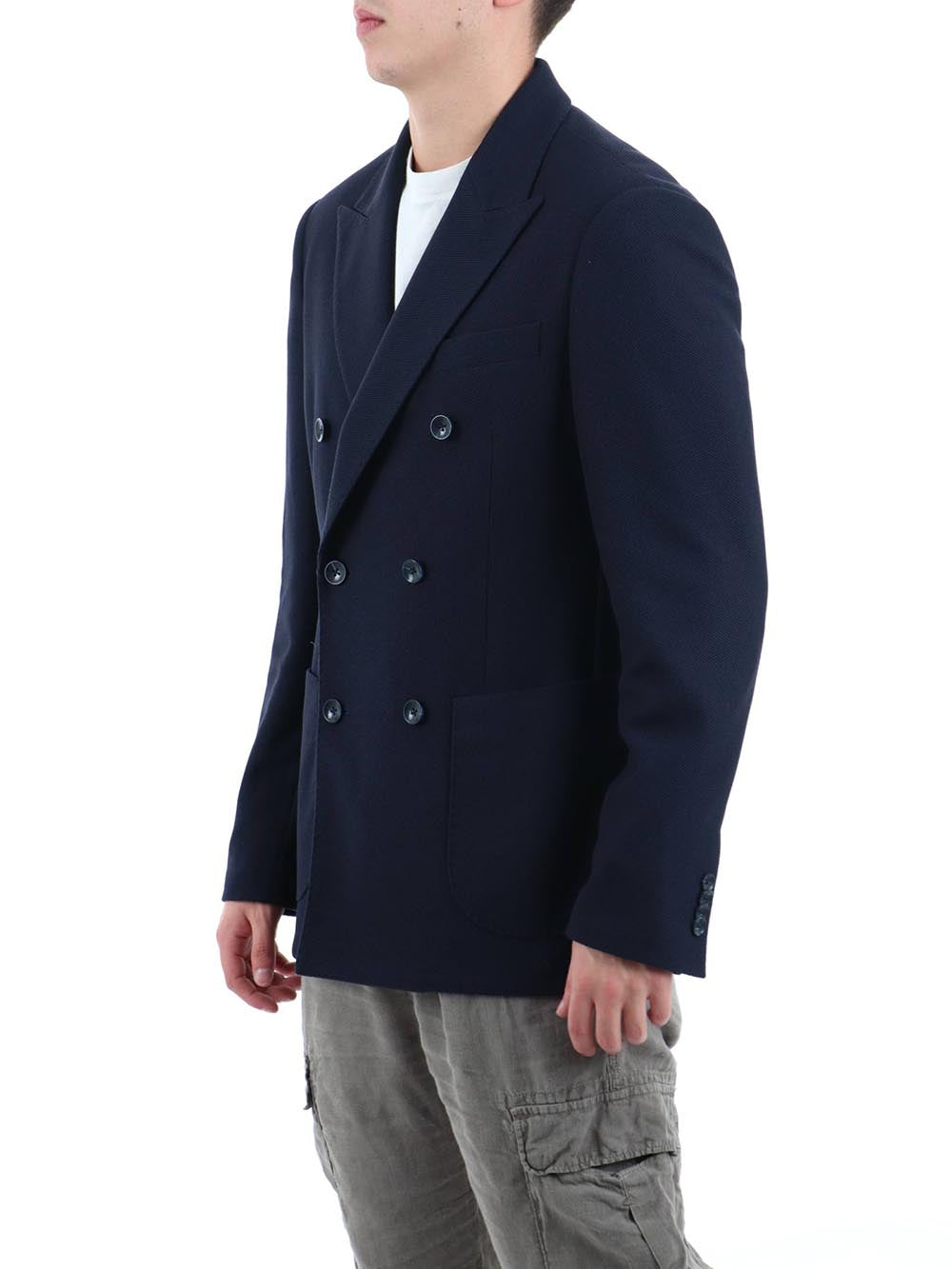 doppiopetto YOS Giacca Uomo Apaugusto 271 Gg02 Blu
