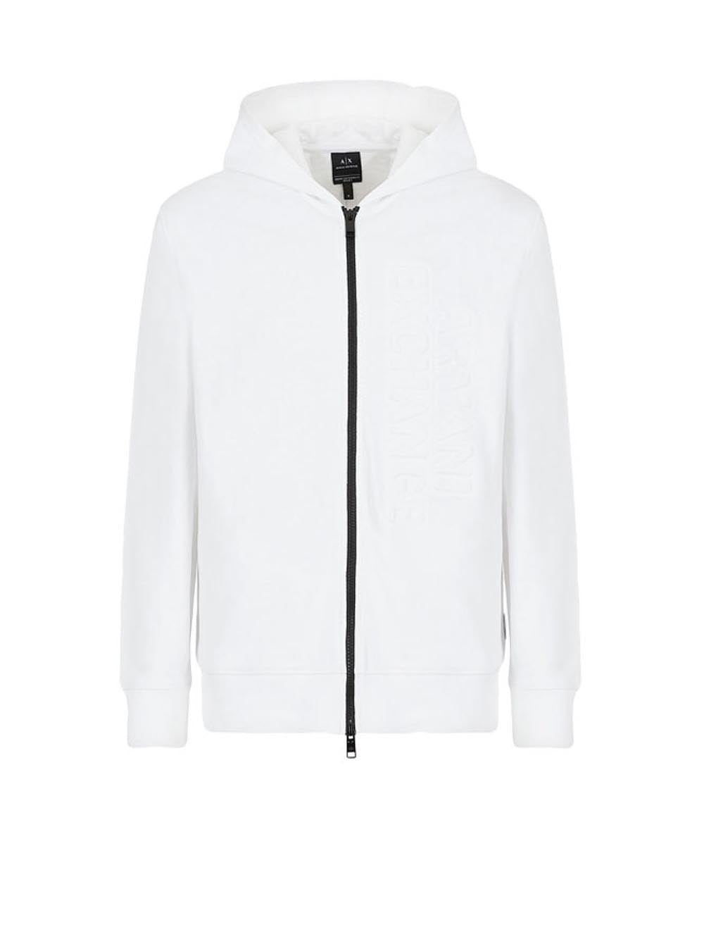 Felpa 3LZMAU ZJ3UZ Bianco