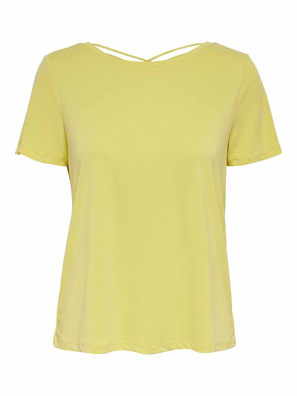 Only T-shirt Donna Giallo