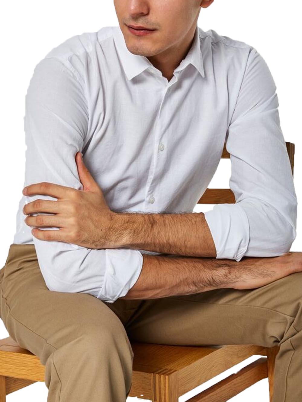 Selected Camicia Uomo Bianco