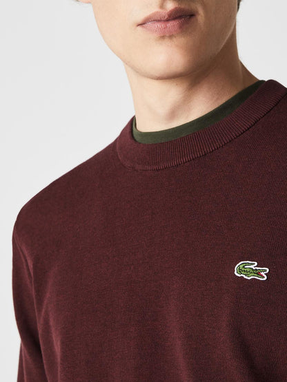 Lacoste Maglia Uomo Bordo blu
