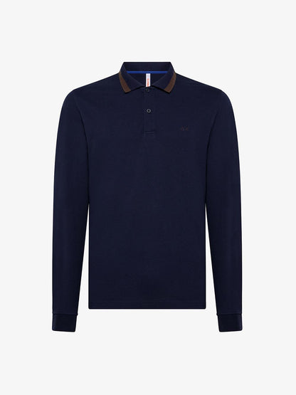 SUN68 Polo Uomo Blu