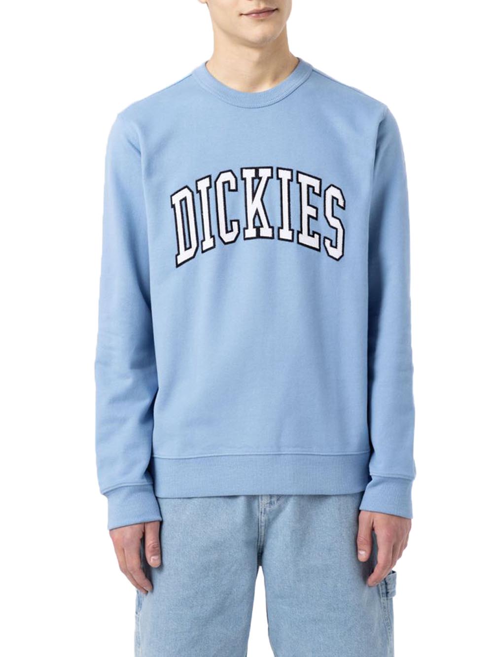 Dickies Felpa Uomo Celeste