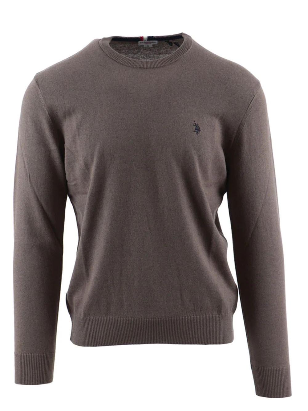 U.S. Polo Assn. Maglia Uomo Marrone