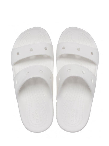 Crocs Sandalo Unisex Classic Crocs Sandal 206761 Bianco