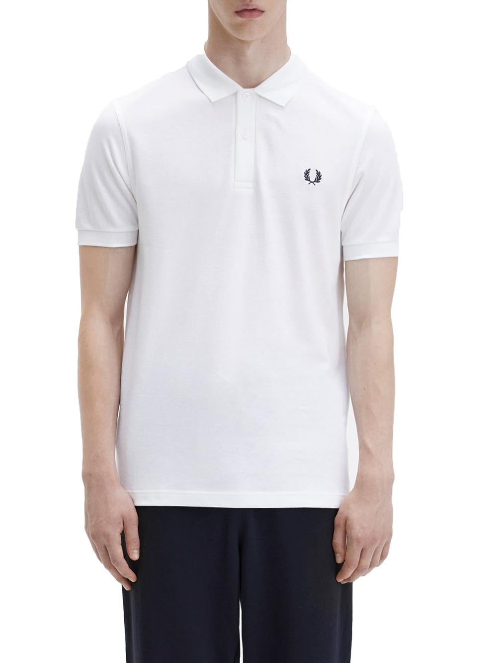Fred Perry Polo Uomo M6000 Bianco
