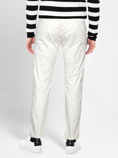 Modfitters Pantalone Uomo Bianco