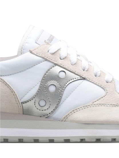 SAUCONY Sneakers Donna Bianco/silver