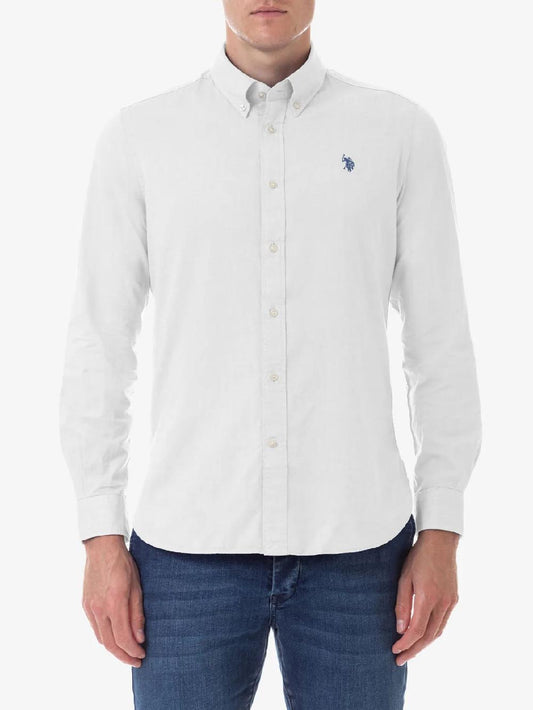 U.S. Polo Assn. Camicia Uomo Bianco