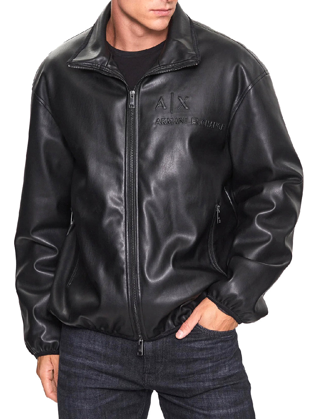 Armani Exchange Giubbino Uomo Nero