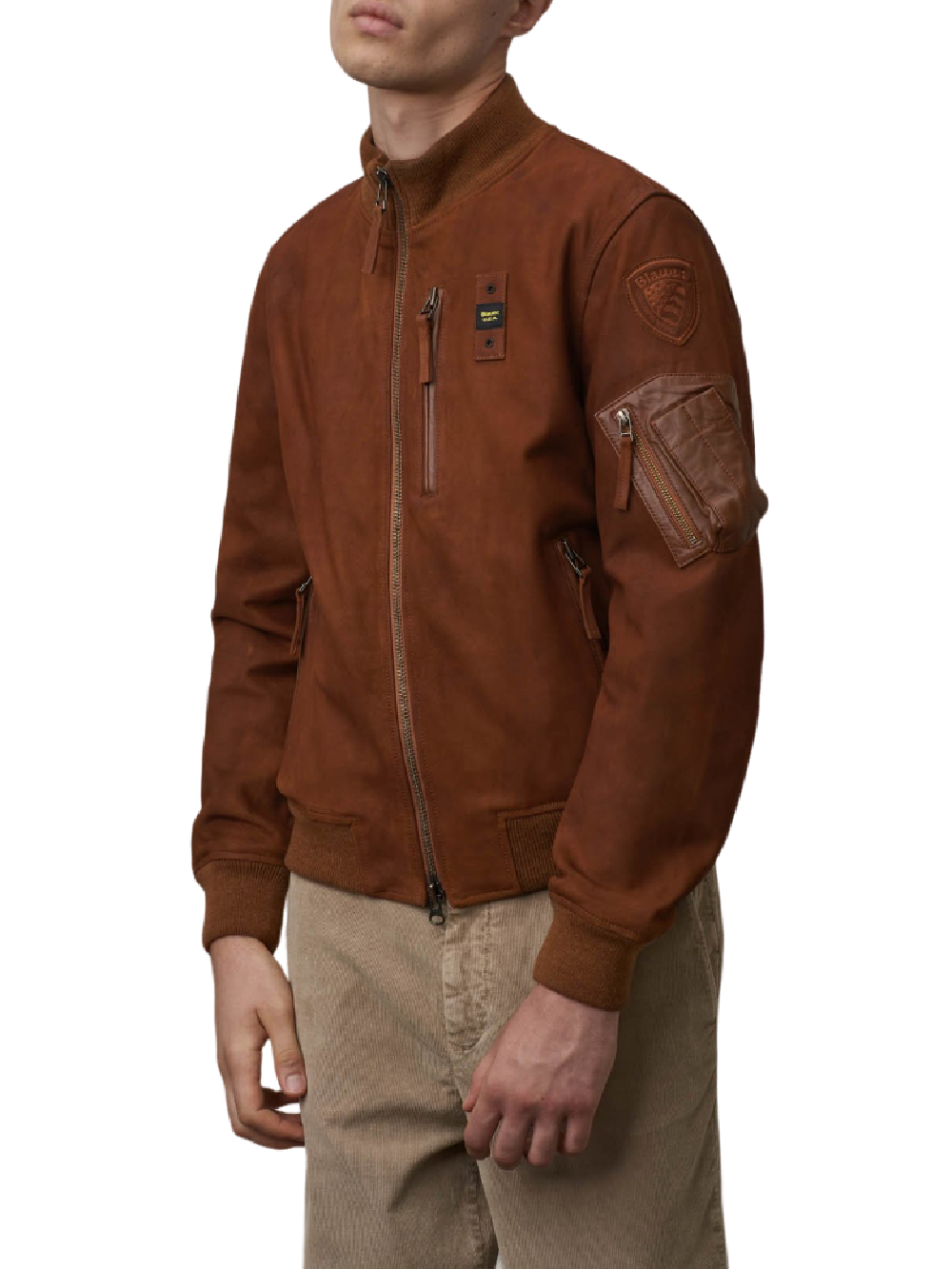Blauer Giubbino Uomo Marrone