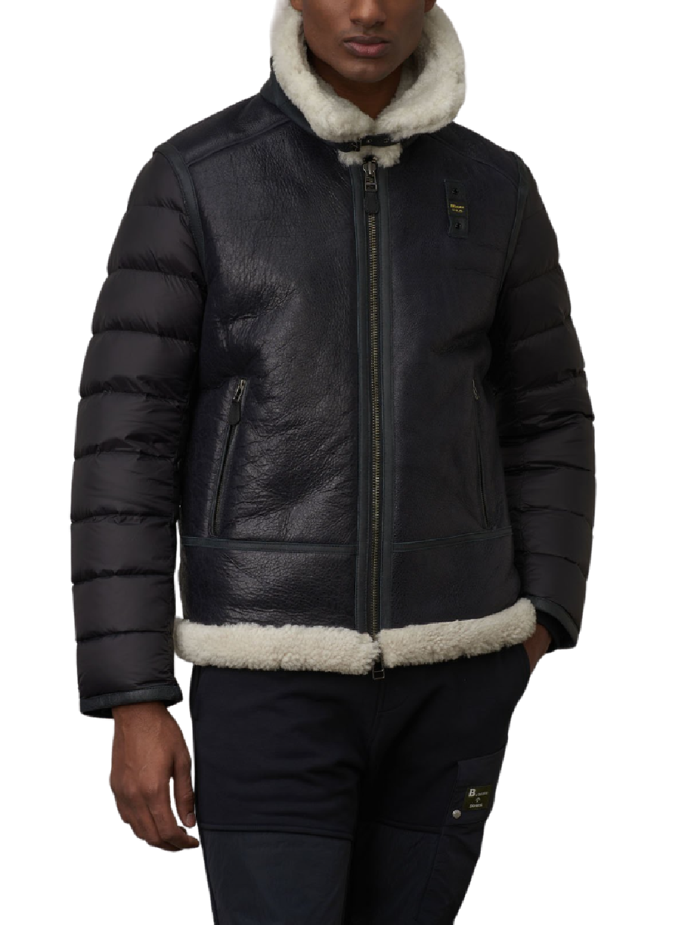 Blauer Giubbino Uomo Nero