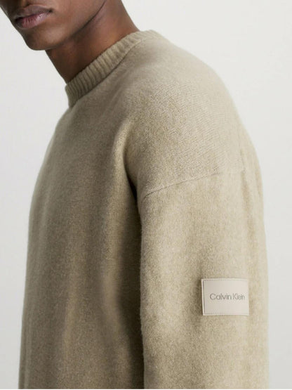 Calvin Klein Maglia Uomo K10k110401 Verde