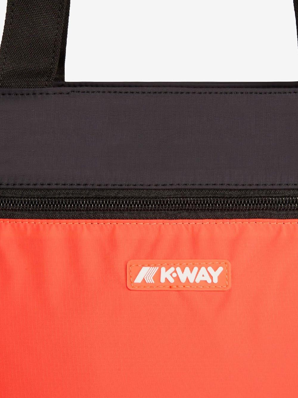 K-Way Borsa Shopper Donna Arancio