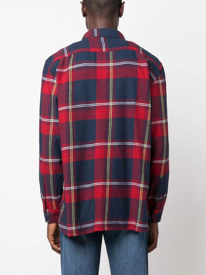Levi's Camicia Uomo Blu/rosso