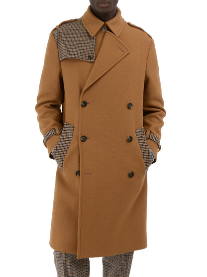 Manuel Ritz Cappotto Uomo Cammello