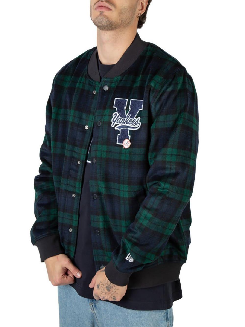 New Era Giubbino Uomo Blu
