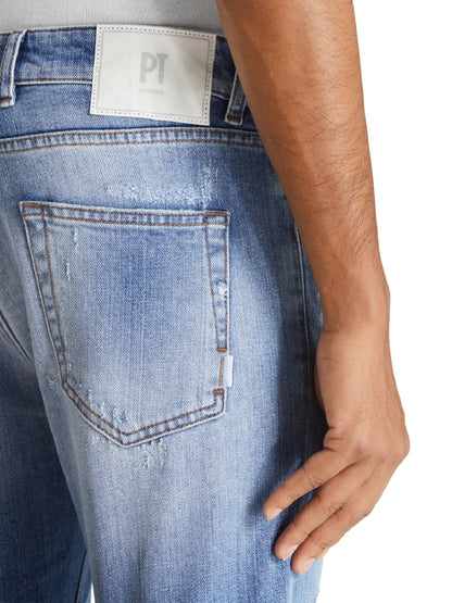 Pt Torino Jeans Uomo Chiaro
