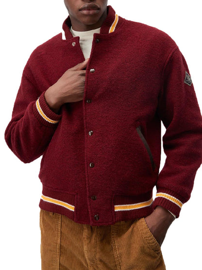 Roy Roger's Giubbino Uomo Bordeaux
