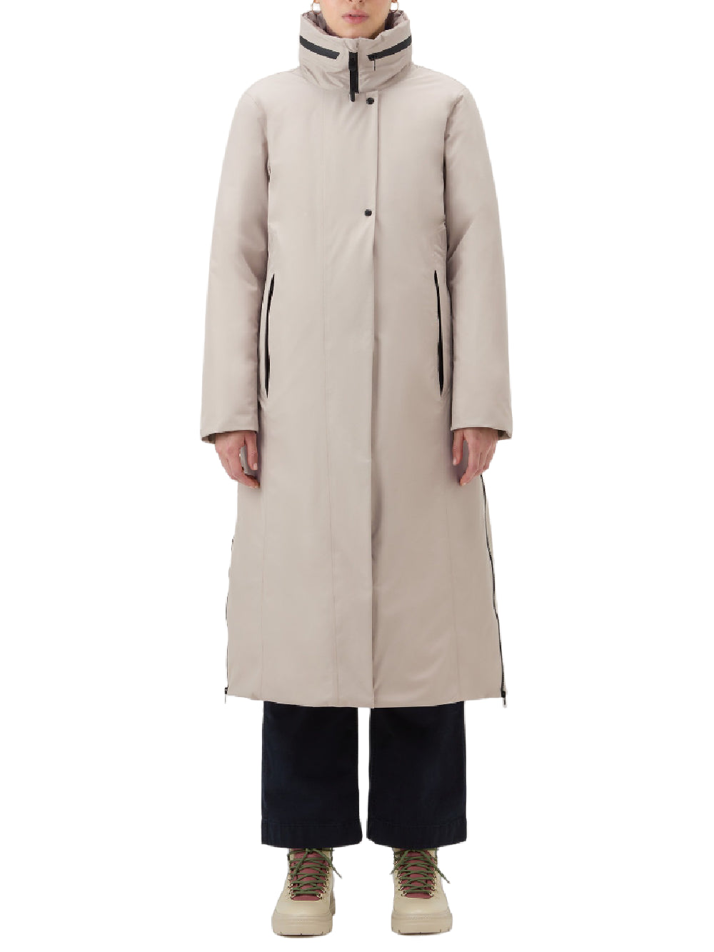 Woolrich Giubbino Donna Beige