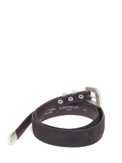 Alberto Luti Cintura Unisex 726/35 Marrone