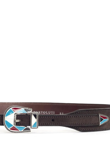 Alberto Luti Cintura Unisex 742/35 Marrone