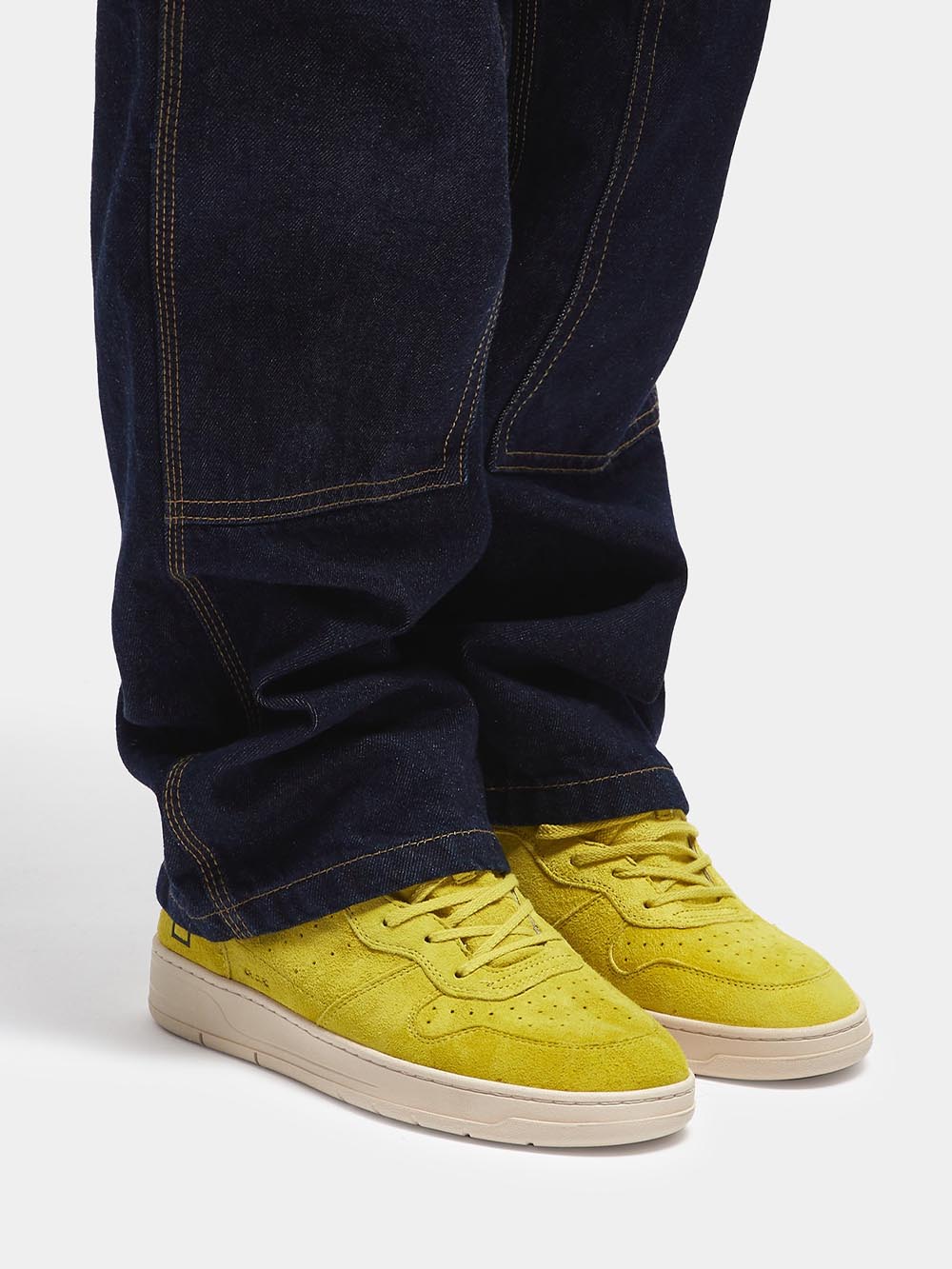 D.A.T.E. Sneakers Uomo Giallo