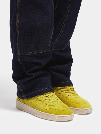 D.A.T.E. Sneakers Uomo Giallo