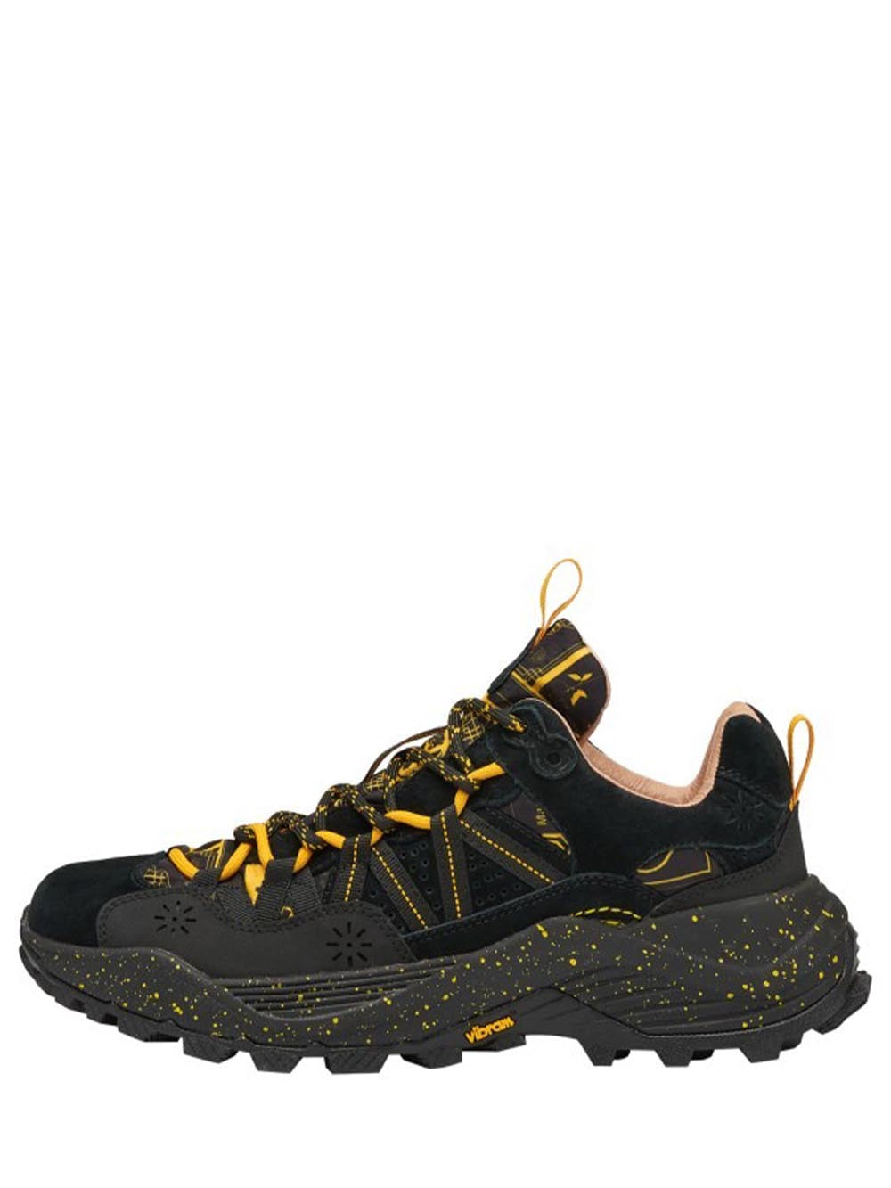 Flower Mountain Sneakers Uomo Iwano Uni 201793801 Antracite/arancione
