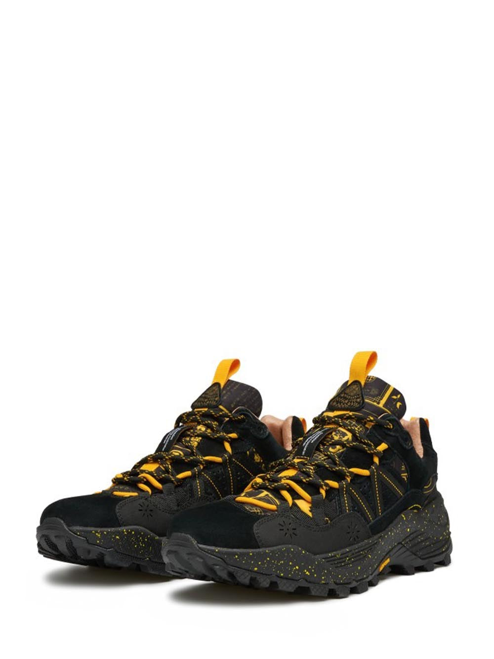 Flower Mountain Sneakers Uomo Iwano Uni 201793801 Antracite/arancione