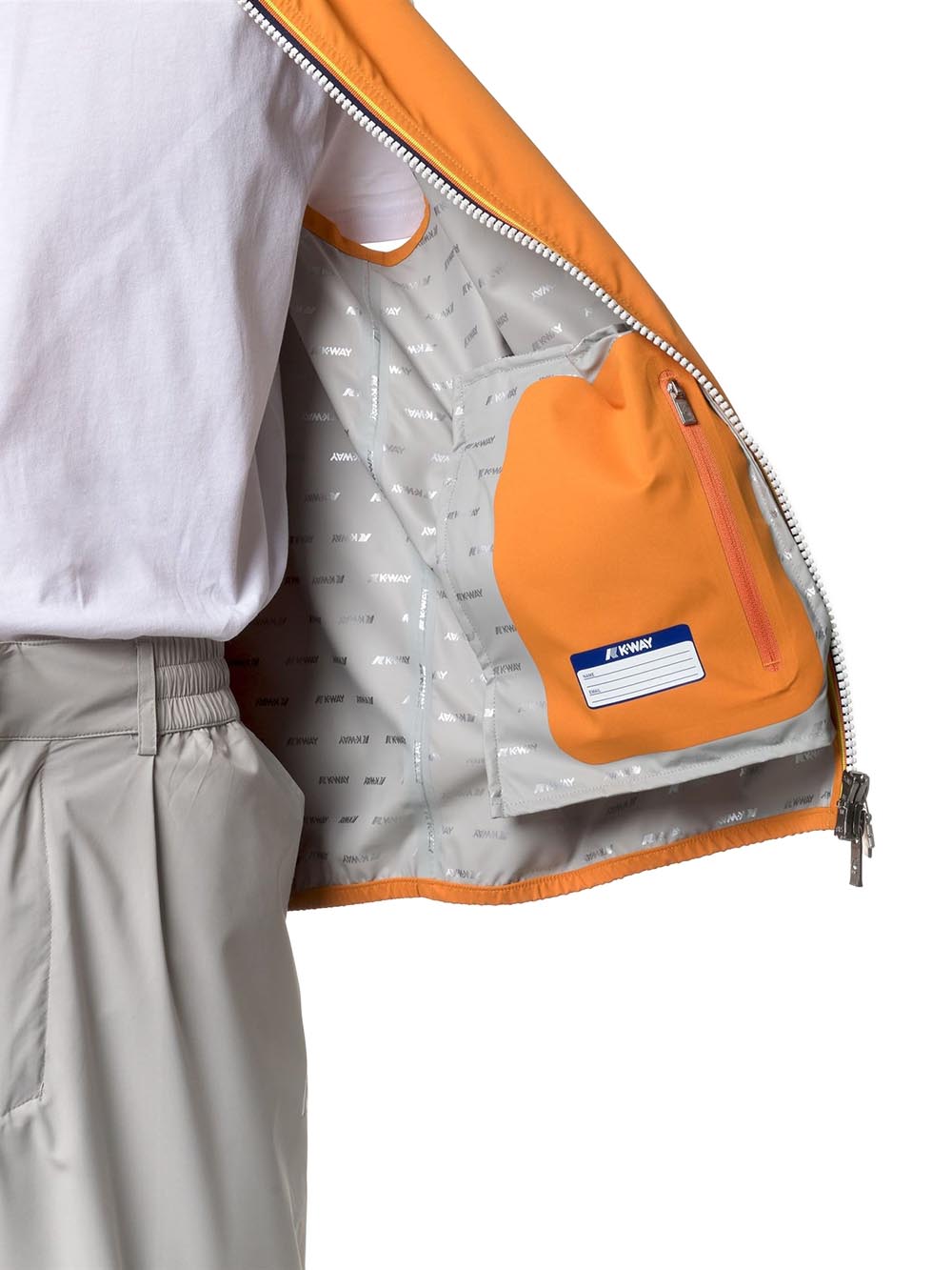K-Way Smanicato Uomo K5127sw Arancione