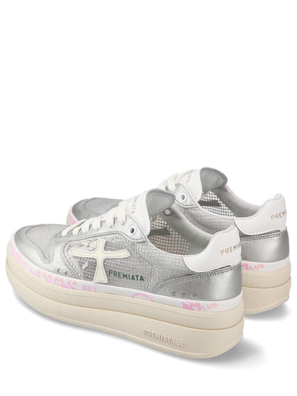 Premiata Sneakers Donna Micol Argento