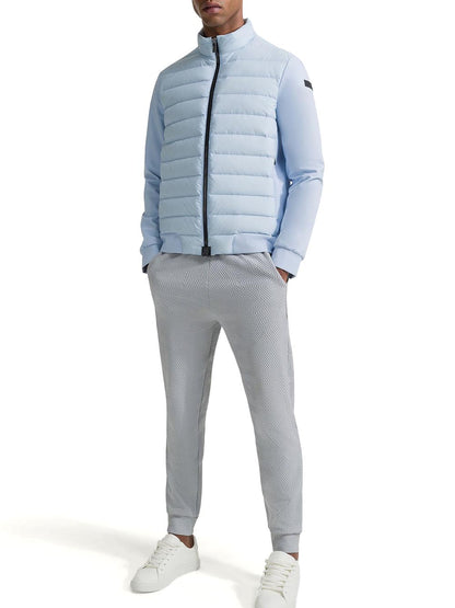 RRD Roberto Ricci Designs Giubbino Uomo Summer Superrduck Hybrid Full Zip Jkt Celeste