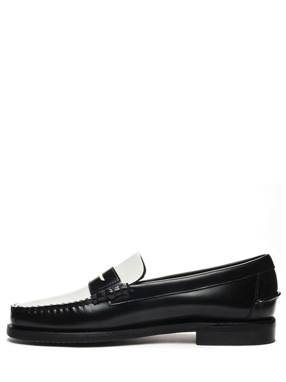 Sebago Mocassino Uomo Classic Dan Nero/bianco