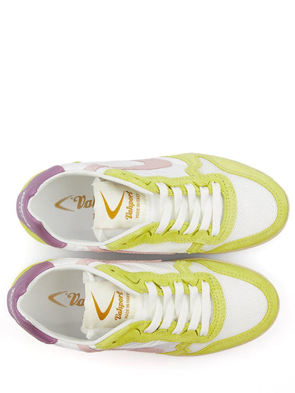 Valsport Sneakers Donna Super Nylon Mesh Vs2437w Giallo/rosa