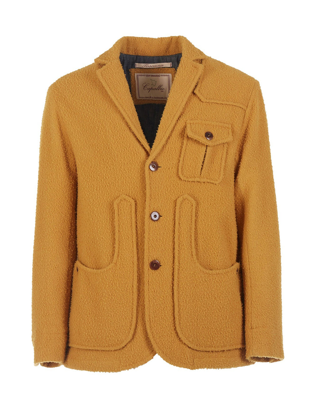 Capalbio Giacca Uomo G501 T28 Ocra