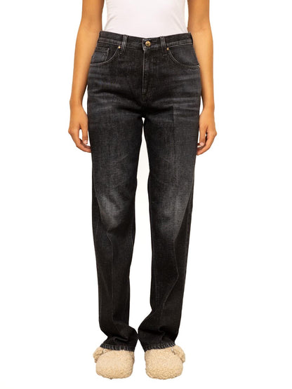 DON THE FULLER Jeans Donna Bosa BarC-W2f4019 Nero