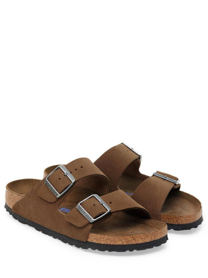 Birkenstock Sandalo Unisex Arizona Sfb 1030865 Dark tea